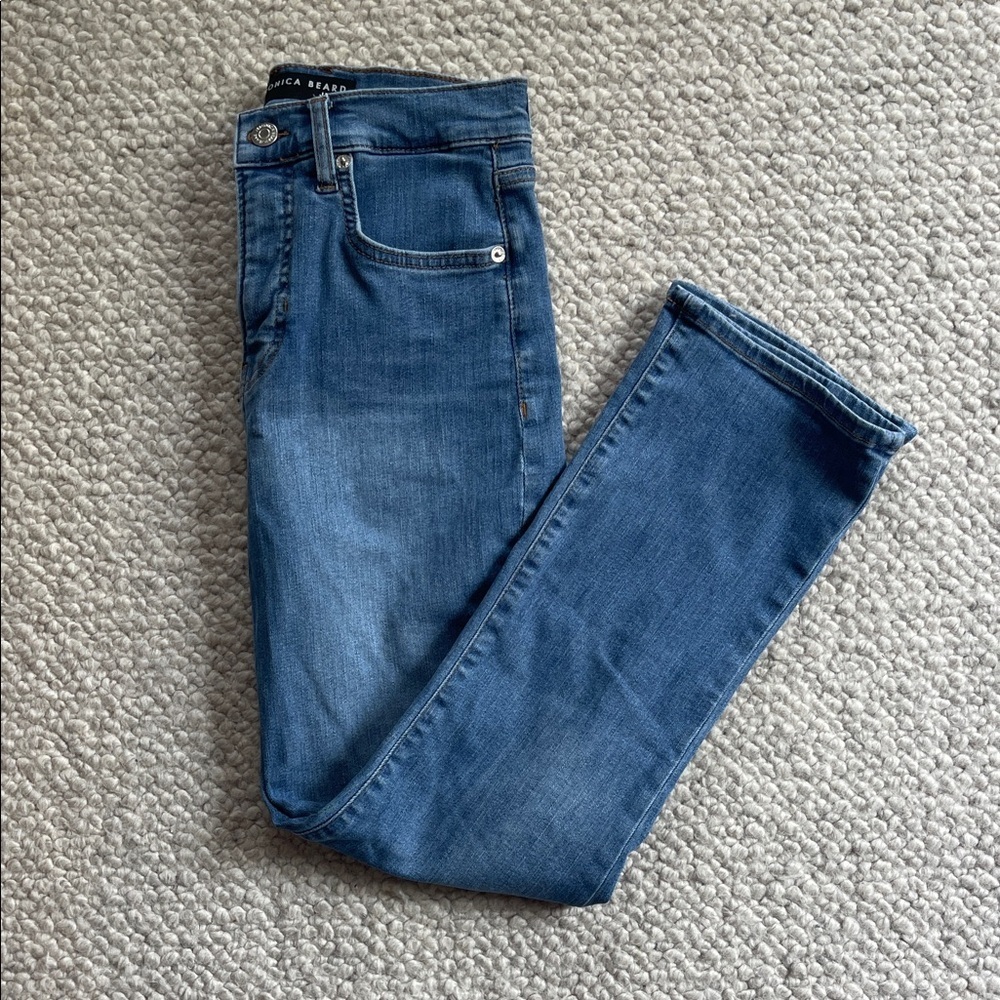 Veronica Beard Carly Kick Flare Jeans 27 - Picture 2 of 14